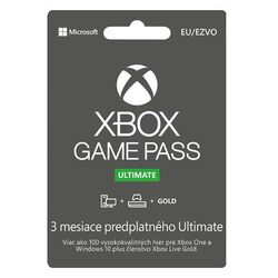 Xbox Ultimate Game Pass 3 havi előfizetés